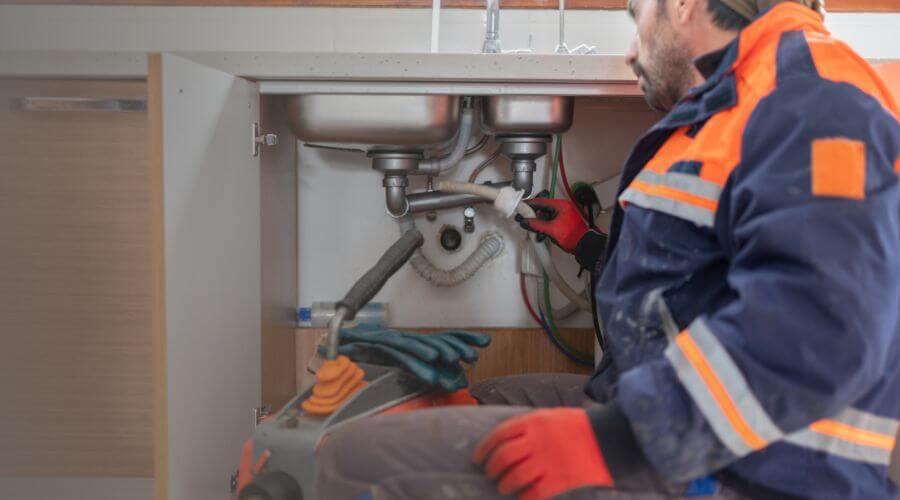 Professional slab leak plumber services in Bleiblerville, TX